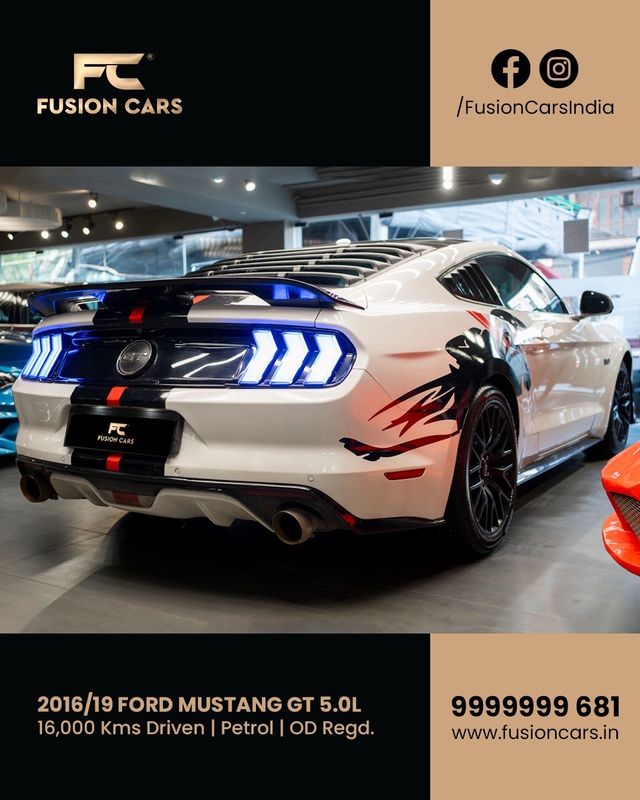 Second-hand 2016 Ford Mustang V8 for sale in New Delhi