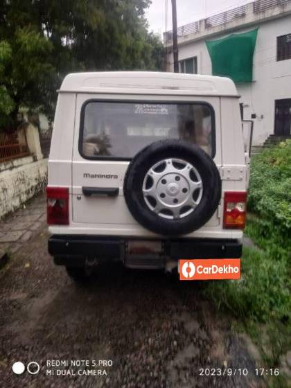 Mahindra Bolero SLX 2WD BSIII Mahindra Bolero SLX 2WD BSIII