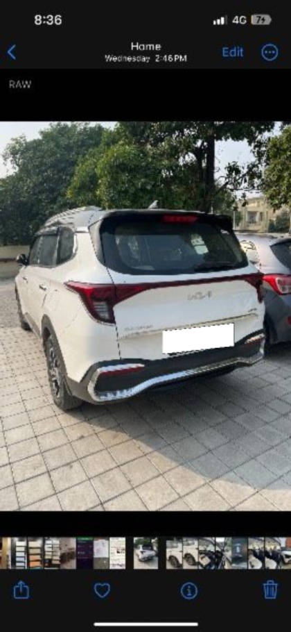 Kia Carens Luxury Plus Diesel AT BSVI Kia Carens Luxury Plus Diesel AT BSVI