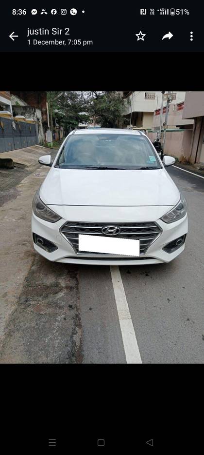 Hyundai Verna VTVT 1.4 EX Hyundai Verna VTVT 1.4 EX