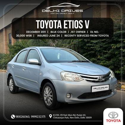 Toyota Etios V Toyota Etios V