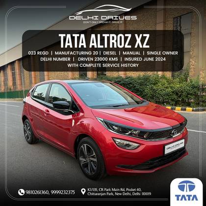Tata Altroz XZ Diesel BSVI Tata Altroz XZ Diesel BSVI