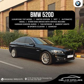 BMW 5 Series 2017-2021 BMW 5 Series 520d Luxury Line