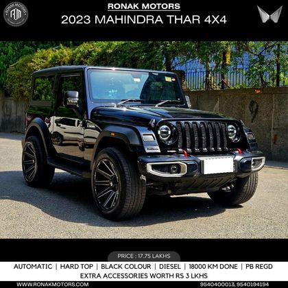 Mahindra Thar LX 4-Str Hard Top Diesel AT