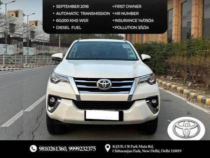 Toyota Fortuner 2.8 2WD AT