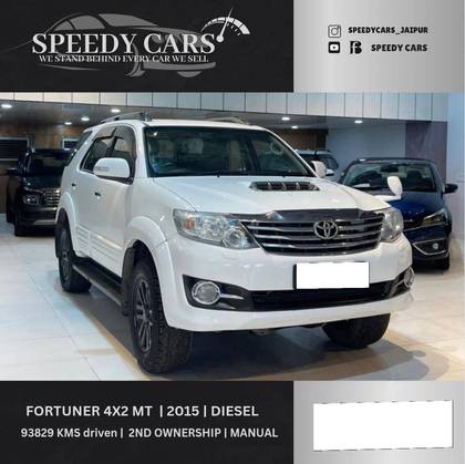 Toyota Fortuner 4x2 Manual