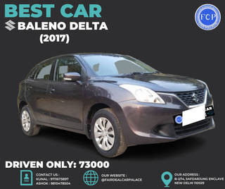 Maruti Baleno 2015-2022 Maruti Baleno 1.2 Delta