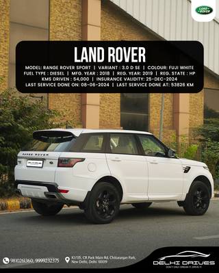 Land Rover Range Rover Sport 2013-2022 Land Rover Range Rover Sport SE