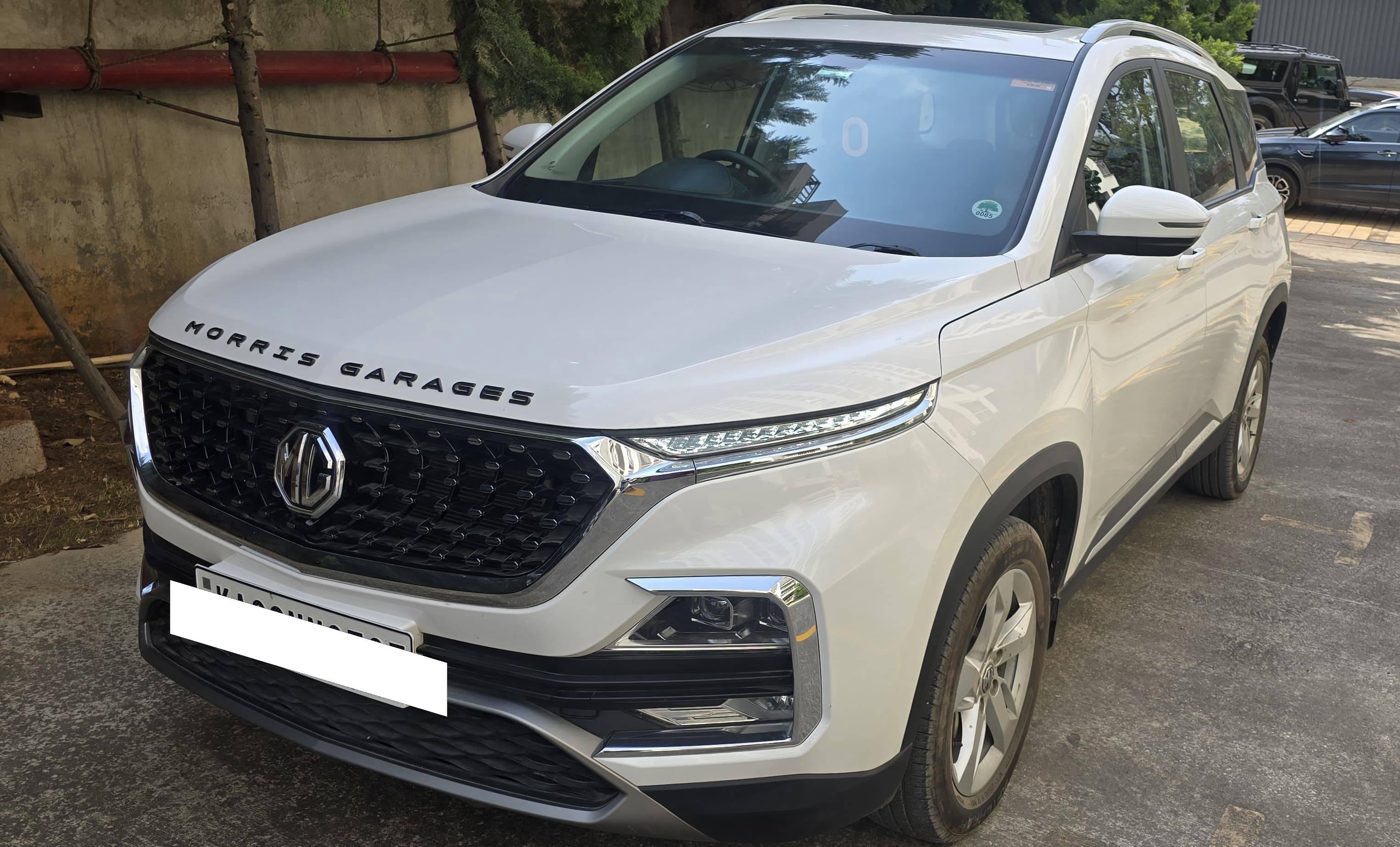 Used MG Hector Shine Diesel MT Car in Bangalore, 2022 Model - Find Best ...