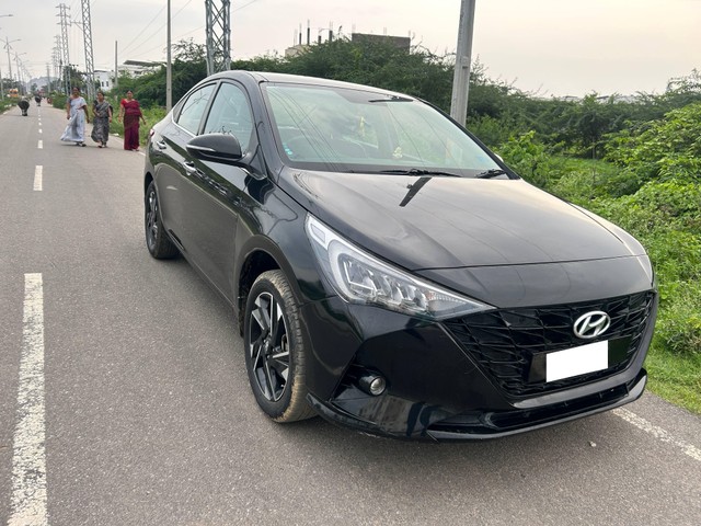 Hyundai Verna SX Opt Turbo Second-hand 2022 Hyundai Verna SX Opt Turbo for sale in Warangal-0