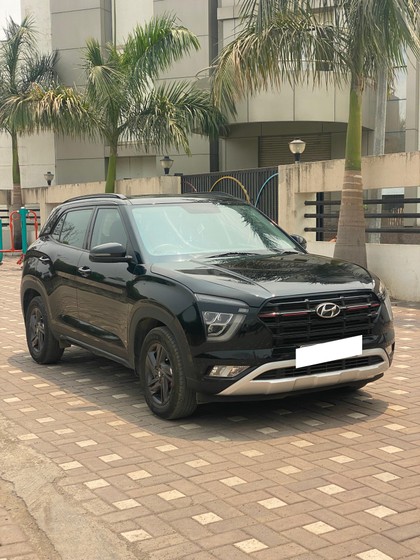 Second-hand 2022 Hyundai Creta S plus Knight Diesel BSVI for sale in Pune