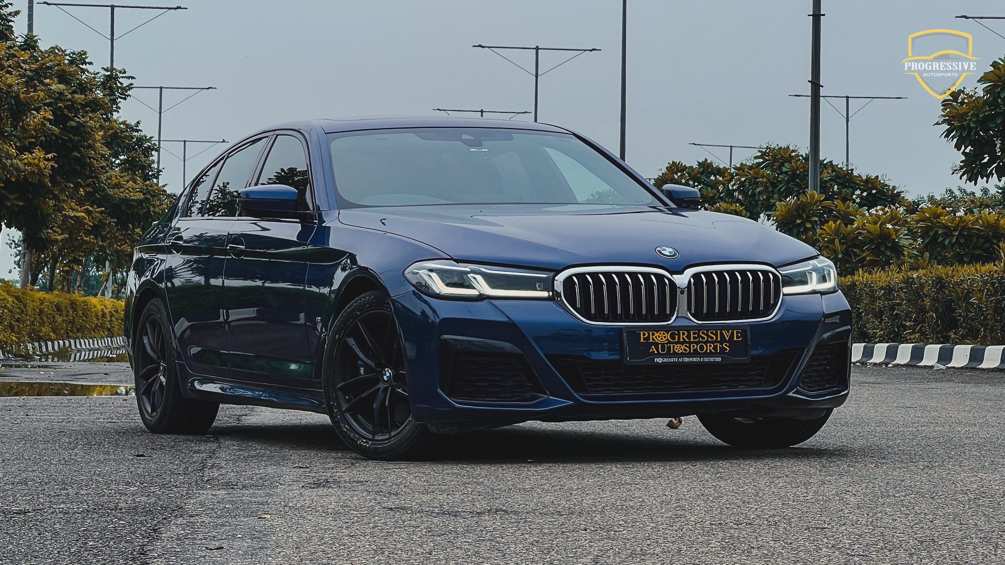 Used BMW 5 Series 530i M Sport BSVI Car in New Delhi, 2022 Model - Find ...