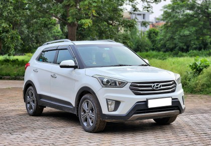 Second-hand 2017 Hyundai Creta 1.6 VTVT AT SX Plus for sale in New Delhi