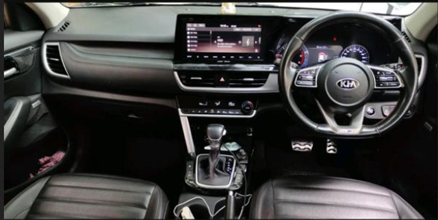 Second-hand 2020 Kia Seltos GTX Plus Diesel AT for sale in Hyderabad