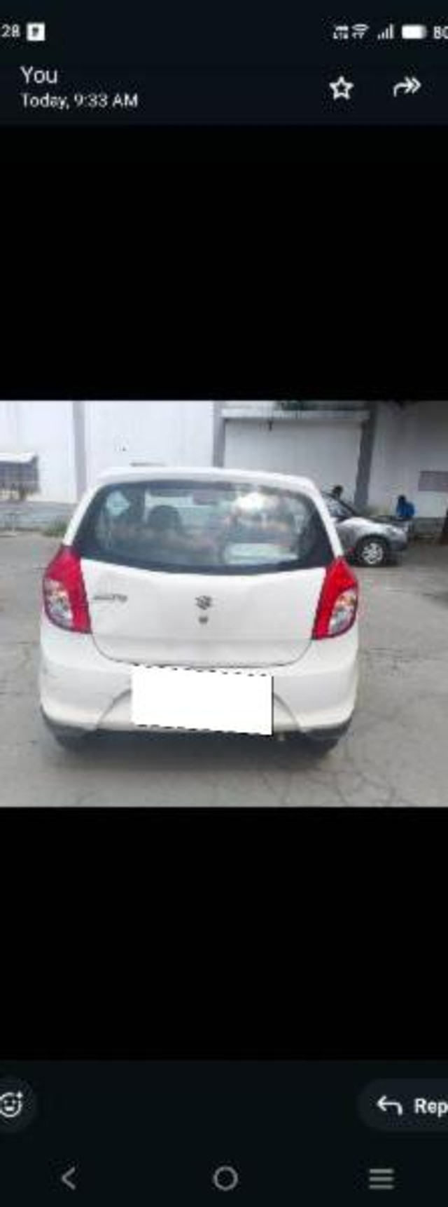 Second-hand 2020 Maruti Alto 800 LXI Opt CNG for sale in Hyderabad