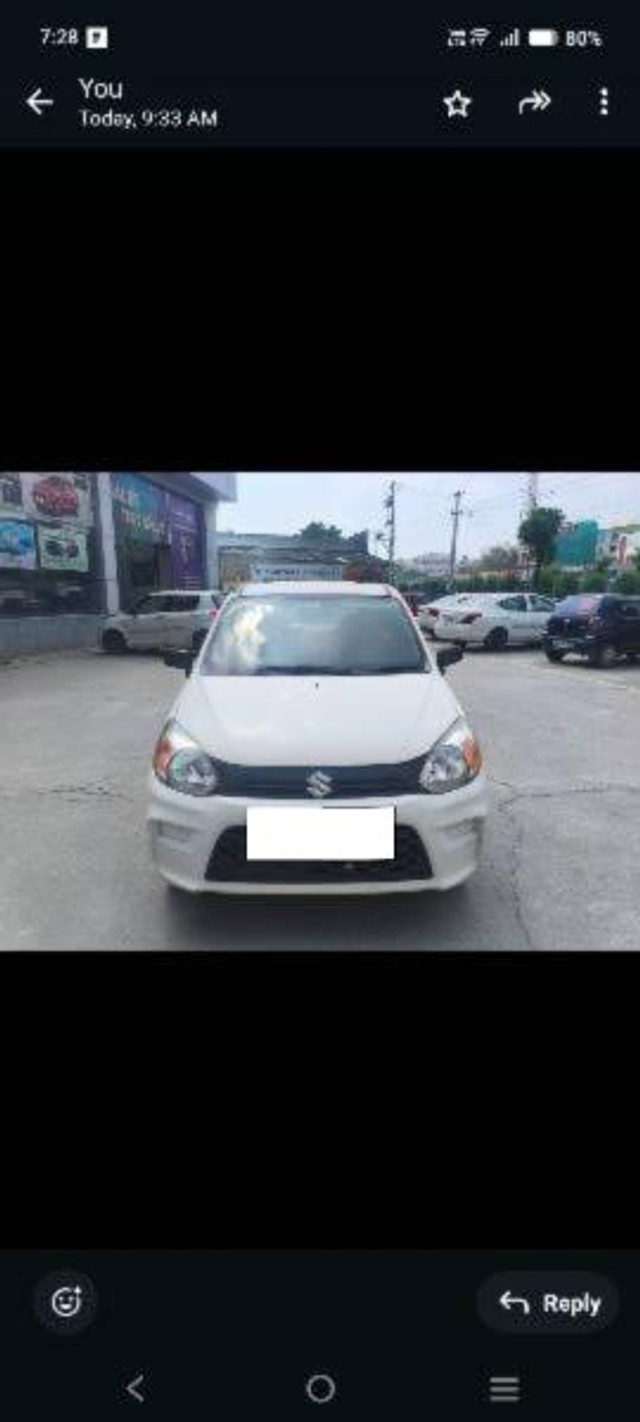 Second-hand 2020 Maruti Alto 800 LXI Opt CNG for sale in Hyderabad