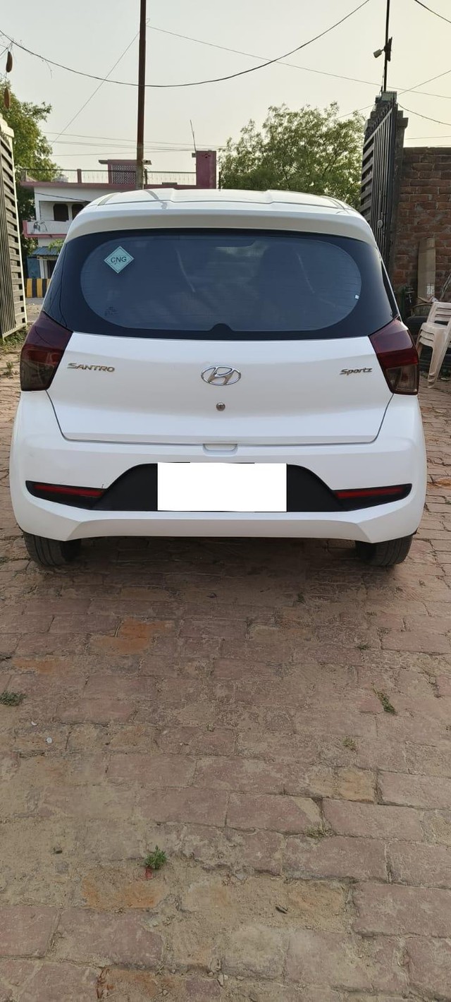 Second-hand 2019 Hyundai Santro Sportz CNG BSIV for sale in Fatehpur-8