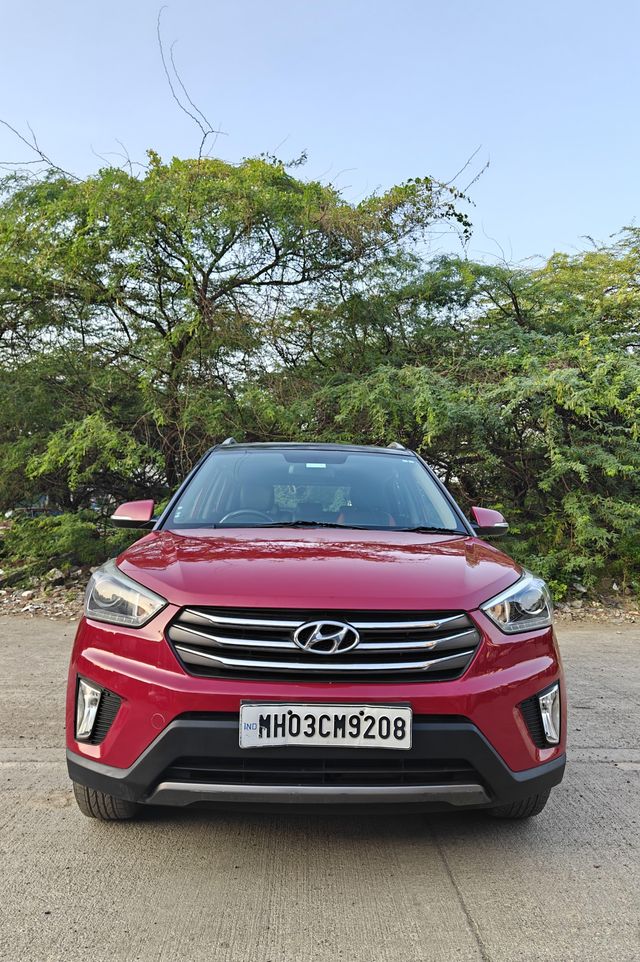 Hyundai Creta 1.6 VTVT AT SX Plus Second-hand 2017 Hyundai Creta 1.6 VTVT AT SX Plus for sale in Mumbai