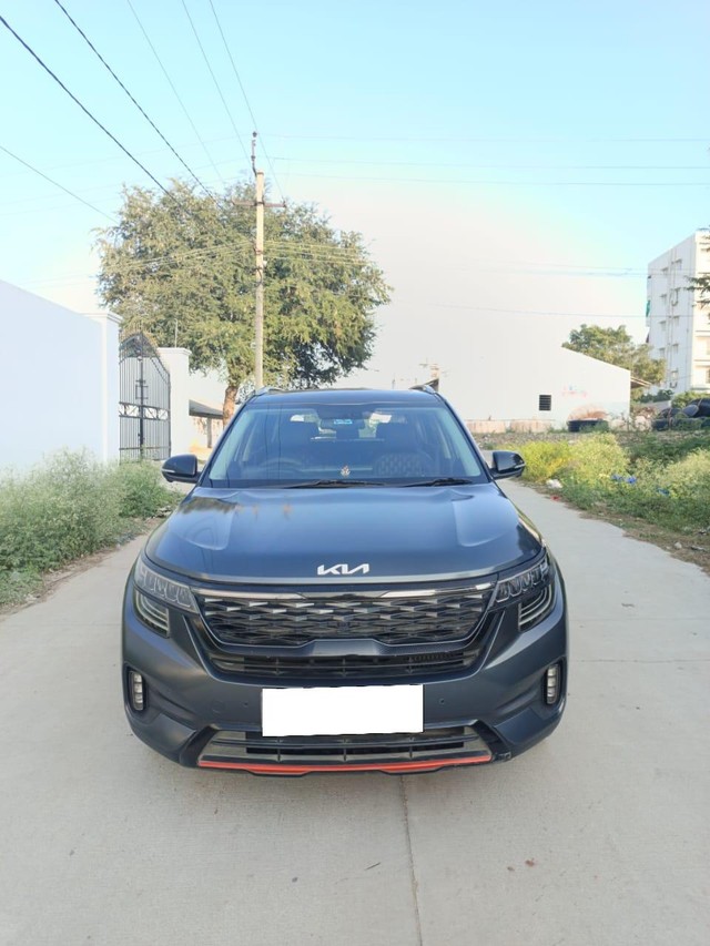 Second-hand 2022 Kia Seltos X-Line Diesel AT for sale in Hyderabad