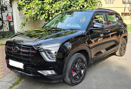 Hyundai Creta S Plus Knight BSVI Second-hand 2023 Hyundai Creta S Plus Knight BSVI for sale in Kolkata