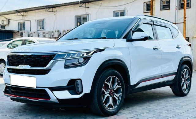 Second-hand 2021 Kia Seltos GTX Plus Diesel AT for sale in Surat-3