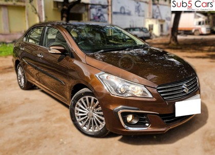 Maruti Suzuki Ciaz Alpha Automatic BSIV Second-hand 2017 Maruti Suzuki Ciaz Alpha Automatic BSIV for sale in Hyderabad