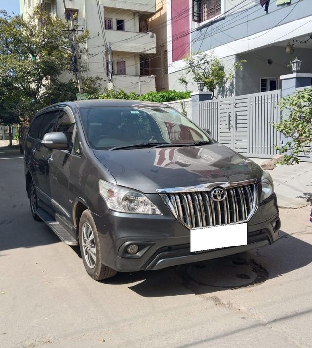 Toyota Innova 2.5 G (Diesel) 7 Seater BS IV Second-hand 2015 Toyota Innova 2.5 G (Diesel) 7 Seater BS IV for sale in Hyderabad