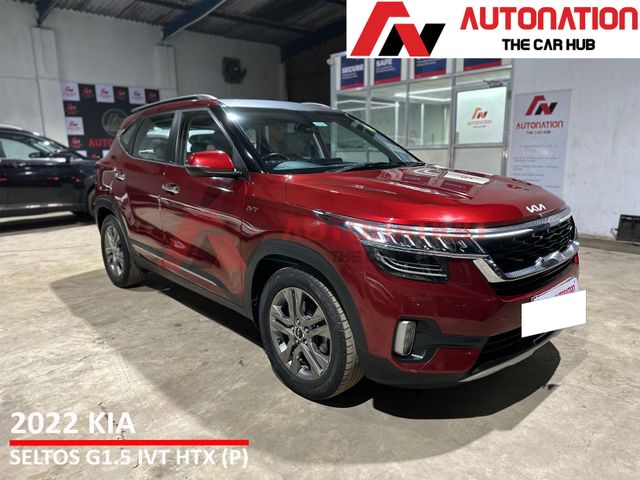 Kia Seltos HTX IVT G Second-hand 2022 Kia Seltos HTX IVT G for sale in Kolkata