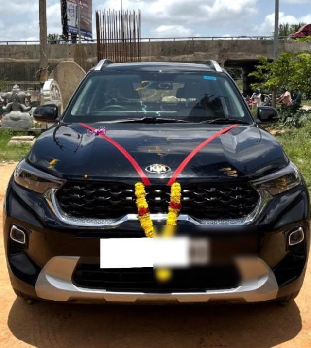 Second-hand 2020 Kia Sonet HTX Turbo iMT BSVI for sale in Bangalore-9