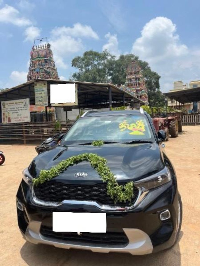 Second-hand 2020 Kia Sonet HTX Turbo iMT BSVI for sale in Bangalore-8