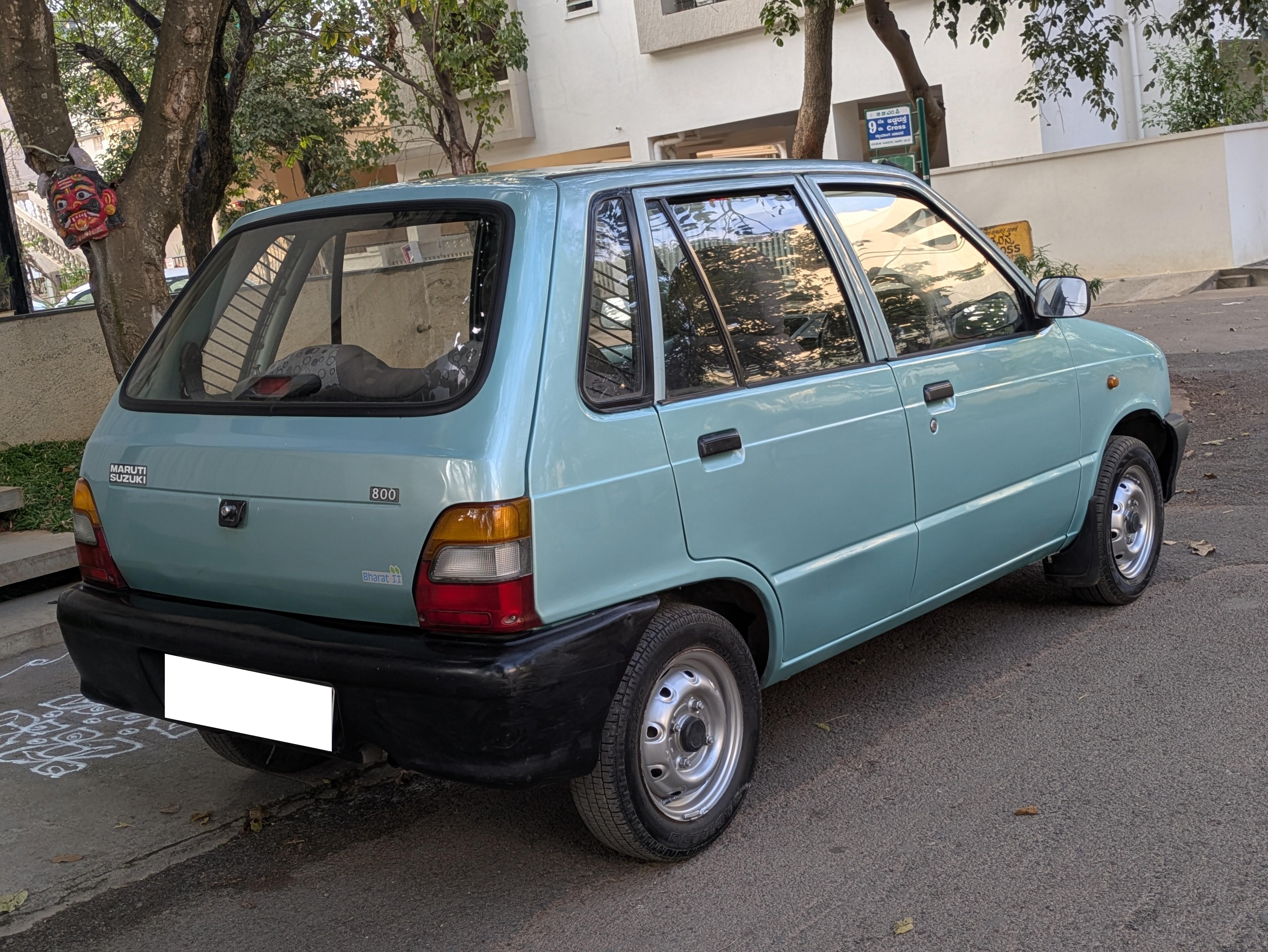 Buy Used Maruti 800 Std of 2003 model @ 1,21,000 INR in Bangalore