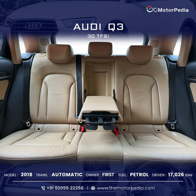 Second-hand 2018 Audi Q3 30 TFSI Premium FWD for sale in Faridabad-7