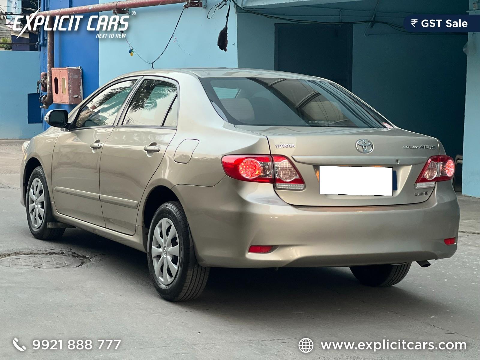 Used 2011 Toyota Corolla Altis 1364 cc Diesel Manual Car in Kolkata at ...
