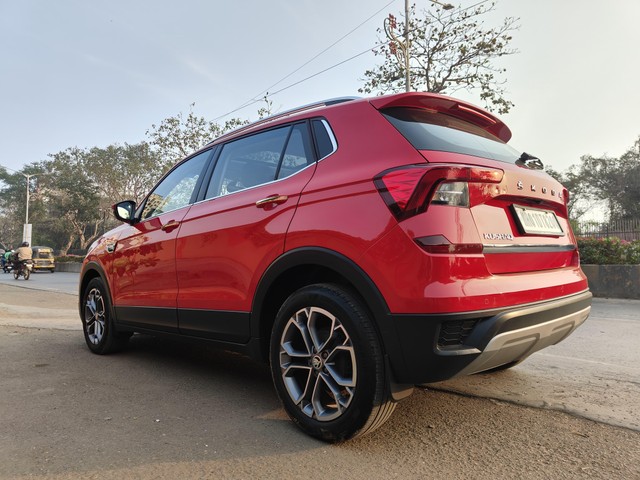Second-hand 2021 Skoda Kushaq 1.0 TSI Style 4 Airbags AT for sale in Mumbai-17