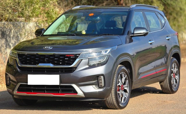 Second-hand 2020 Kia Seltos GTX Plus for sale in Nashik-11