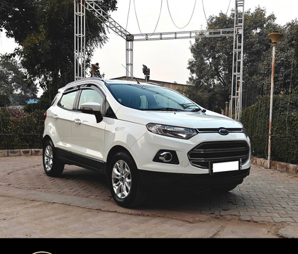Second-hand 2017 Ford Ecosport 1.5 Petrol Titanium BSIV for sale in Gurgaon