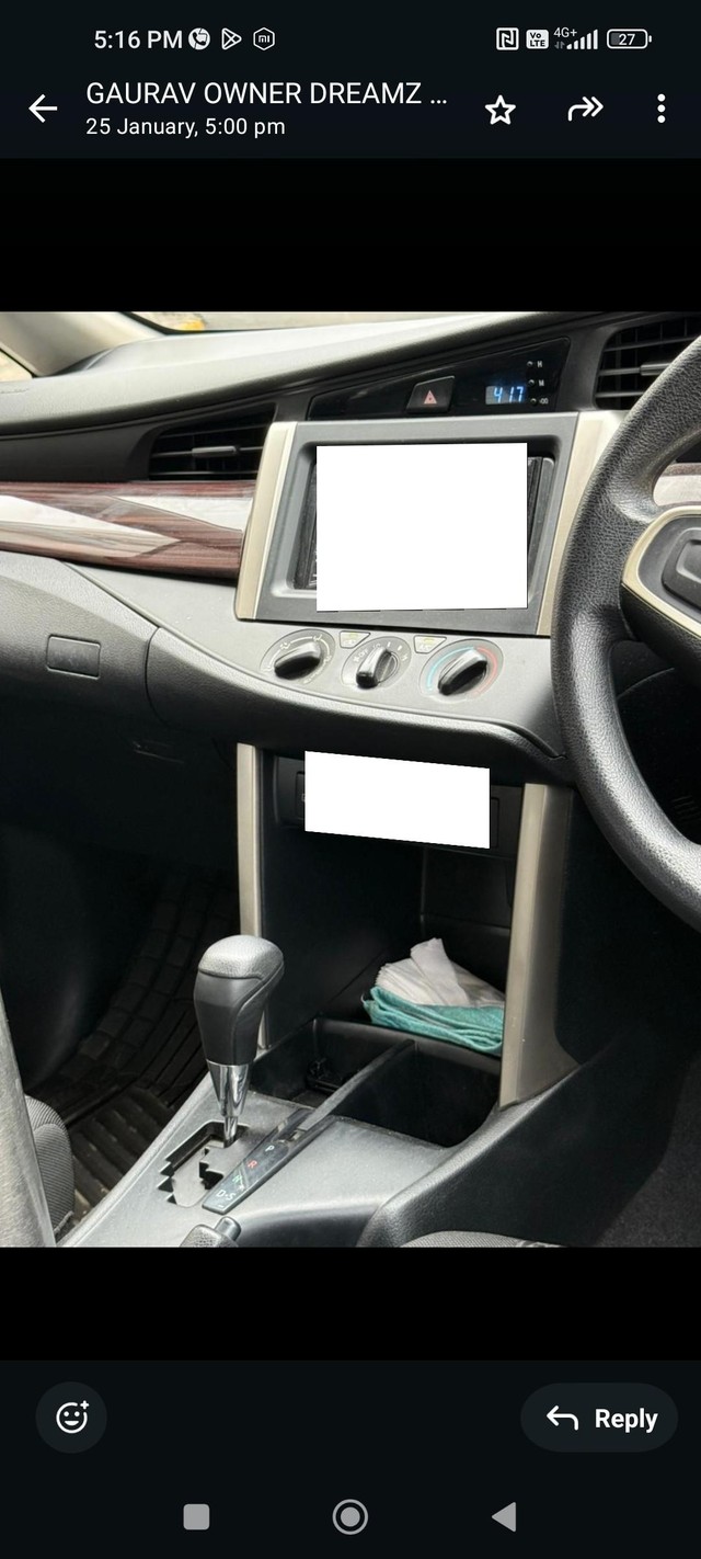 Second-hand 2016 Toyota Innova 2.5 G (Diesel) 7 Seater BS IV for sale in Bangalore-10