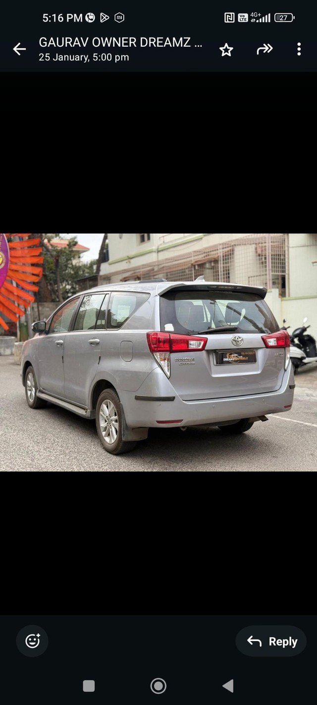 Second-hand 2016 Toyota Innova 2.5 G (Diesel) 7 Seater BS IV for sale in Bangalore-6