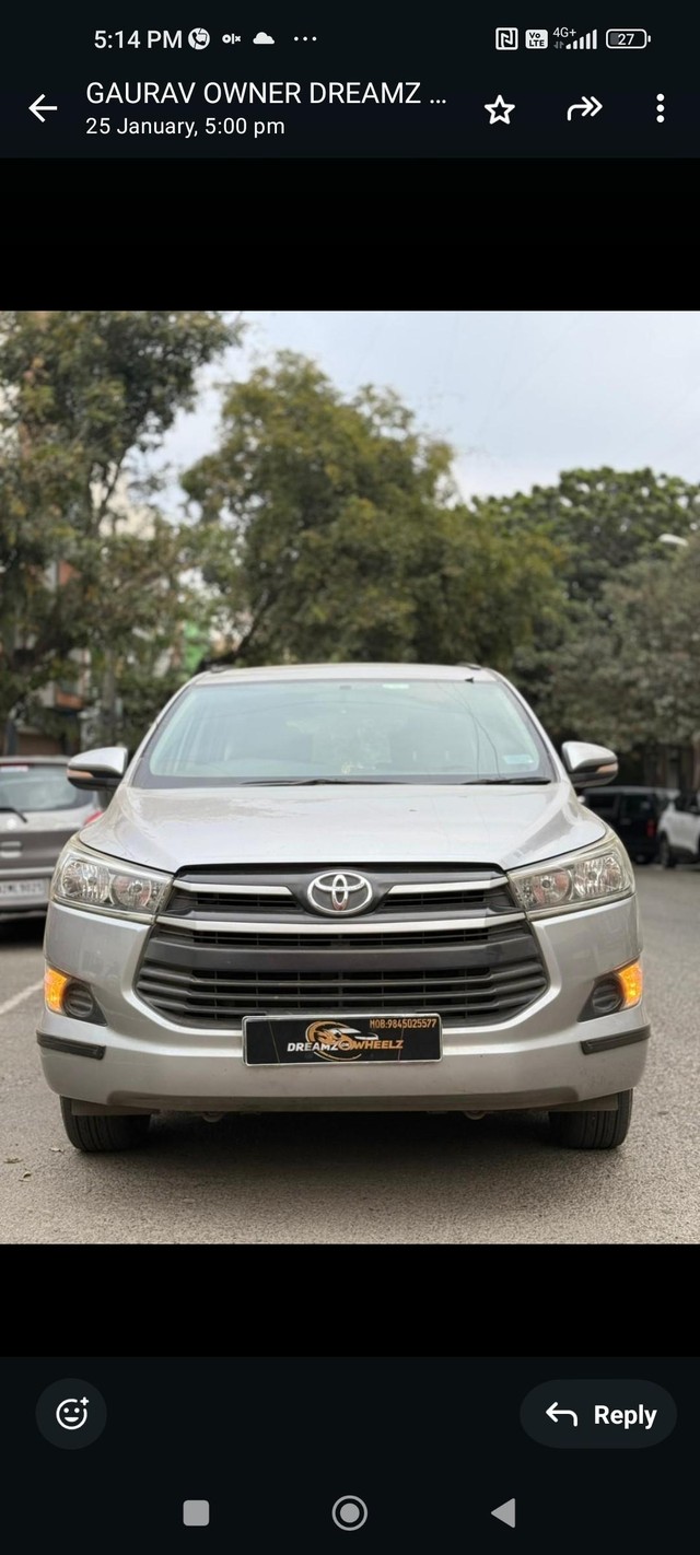 Second-hand 2016 Toyota Innova 2.5 G (Diesel) 7 Seater BS IV for sale in Bangalore-3