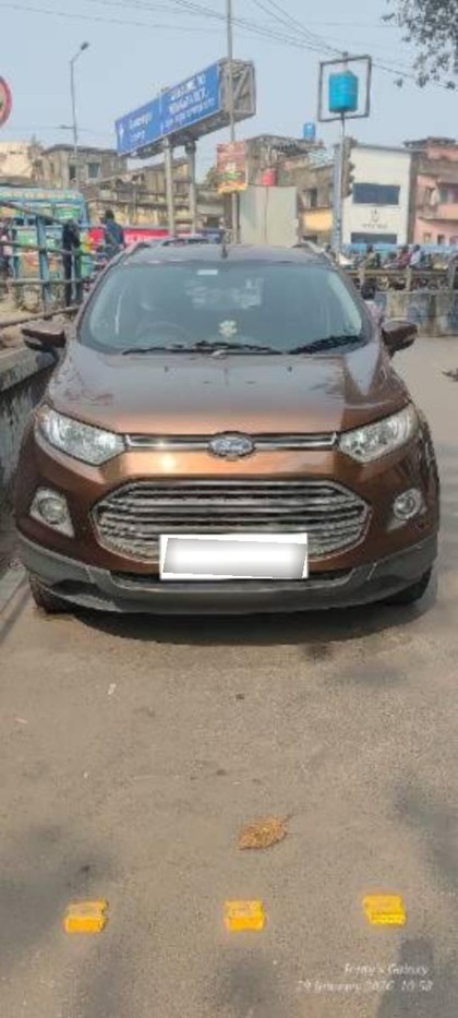Second-hand 2017 Ford Ecosport 1.5 Petrol Titanium Plus BSIV for sale in Kolkata