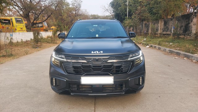 Kia Seltos X-Line Turbo DCT Second-hand 2024 Kia Seltos X-Line Turbo DCT for sale in Hyderabad-0