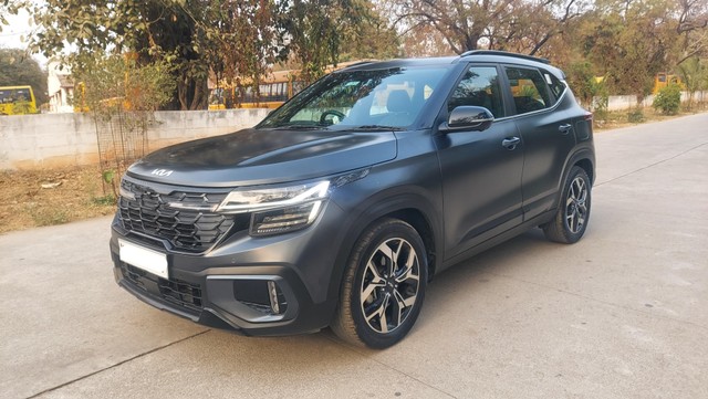Kia Seltos X-Line Turbo DCT Second-hand 2024 Kia Seltos X-Line Turbo DCT for sale in Hyderabad-5