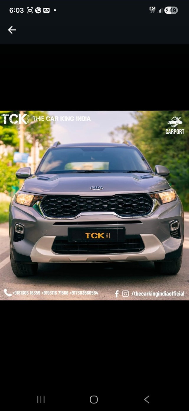 Kia Sonet HTK Plus BSVI Second-hand 2020 Kia Sonet HTK Plus BSVI for sale in New Delhi-3