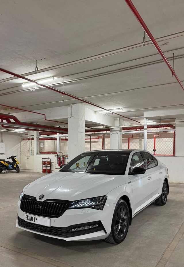 Second-hand 2021 Skoda Superb Sportline BSVI for sale in Bangalore-4