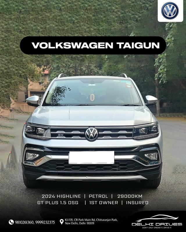 Second-hand 2024 Volkswagen Taigun 1.5 TSI GT Plus DSG ES for sale in New Delhi-5