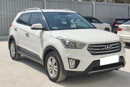 Hyundai Creta 1.6 VTVT SX Plus Second-hand 2017 Hyundai Creta 1.6 VTVT SX Plus for sale in Hyderabad