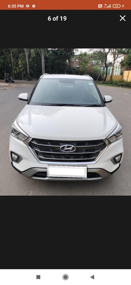 Second-hand 2018 Hyundai Creta 1.6 VTVT SX Plus for sale in New Delhi