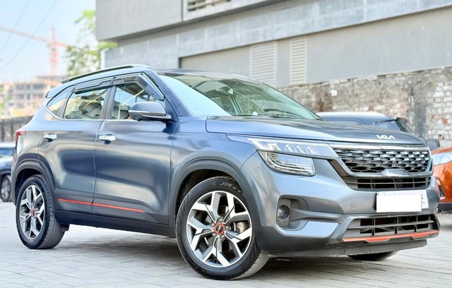 Second-hand 2022 Kia Seltos X-Line Diesel AT for sale in Surat-6