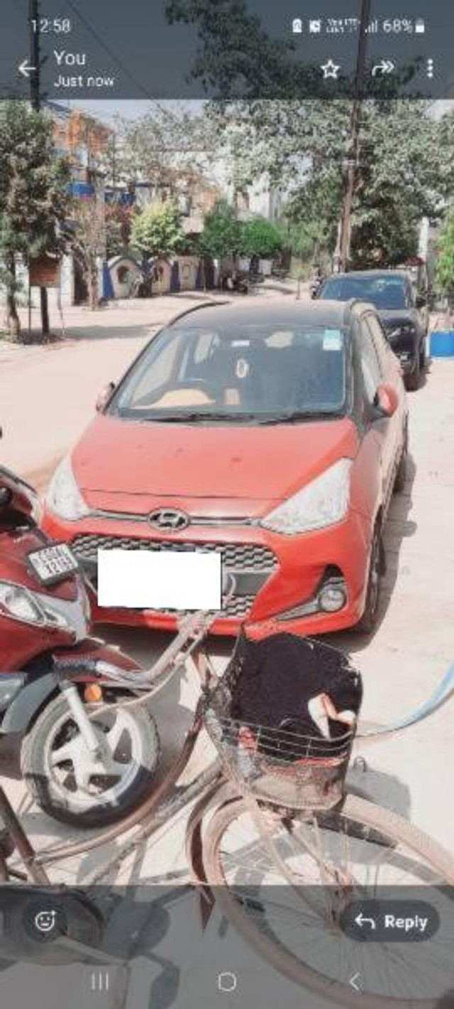 Second-hand 2019 Hyundai Grand i10 1.2 Kappa Sportz Dual Tone for sale in Bhilai-0