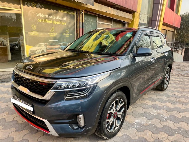 Second-hand 2020 Kia Seltos GTX DCT for sale in Faridabad-3